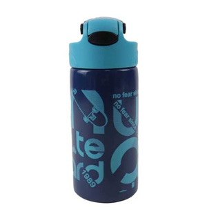 BACK ME UP NO FEAR ΠΑΓΟΥΡΙ ΜΕΤΑΛΛΙΚΟ STAINLESS STEEL 500ml SINCE 1989 ΜΠΛΕ 57051245