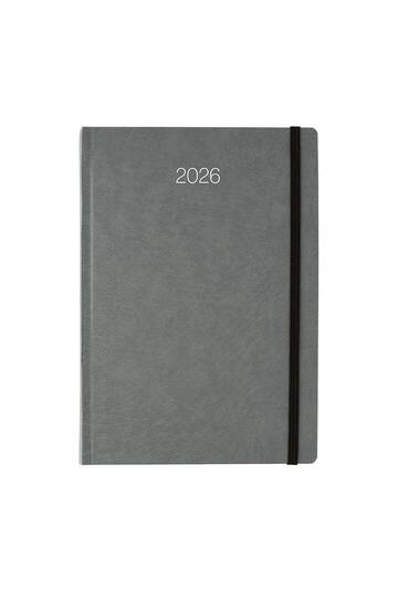 2026 ΗΜΕΡΟΛΟΓΙΟ ΗΜΕΡΗΣΙΟ 17x24cm ΜΕ ΛΑΣΤΙΧΟ ELEGANTA d ΓΚΡΙ 62194 (ΛΙΝΑΡΔΑΤΟΣ)