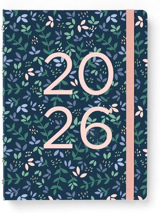 2026 ΗΜΕΡΟΛΟΓΙΟ FILOFAX ΕΒΔΟΜΑΔΙΑΙΟ ΣΠΙΡΑΛ A5 (14,8x21cm) GARDEN PLANNER DUSK ΜΠΛΕ ΣΚΟΥΡΟ ΜΕ ΛΑΣΤΙΧΟ 2668297