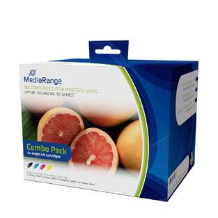 MEDIARANGE 950 951 PACK ΜΕΛΑΝΙΑ ΣΥΜΒΑΤΑ ME ΕΚΤΥΠΩΤΗ HP 950 951 (MRHP950B951C) BLACK CYAN MAGENTA YELLOW