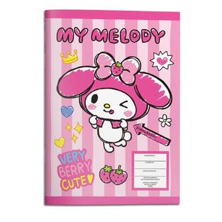 ΤΕΤΡΑΔΙΟ ΚΑΡΦΙΤΣΑ 17x25cm 40φ MY MELODY VERY BERRY CUTE 490297