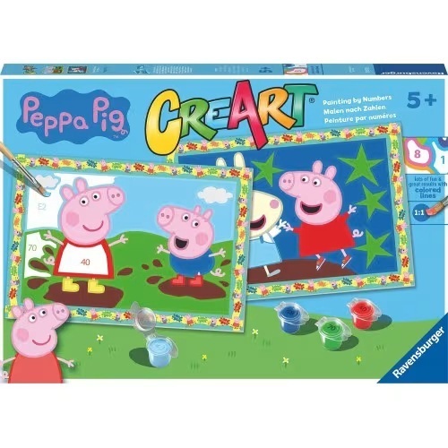RAVENSBURGER ΠΑΙΧΝΙΔΙ ΚΑΤΑΣΚΕΥΗΣ CREART JUNIOR PEPPA PIG 23570