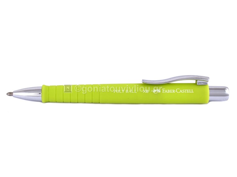 FABER CASTELL ΣΤΥΛΟ POLY BALL XB ΛΑΧΑΝΙ LIME 241164