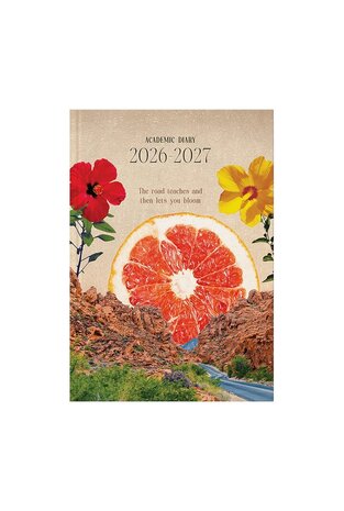 2026 2027 ΗΜΕΡΟΛΟΓΙΟ ΑΚΑΔΗΜΑΙΚΟ ΗΜΕΡΗΣΙΟ 14x21cm ACADEMIC ROADS c THE ROAD TEACHES AND THEN LETS YOU BLOOM 77133 (ΛΙΝΑΡΔΑΤΟΣ)