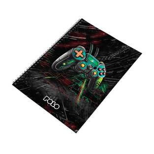 POLO ΤΕΤΡΑΔΙΟ ΣΠΙΡΑΛ 17x25cm 2 ΘΕΜΑΤΩΝ DESIGN GAMING 60φ 919001