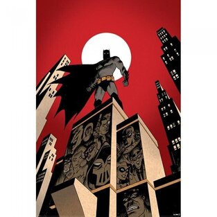 ΔΙΑΚΟΣΜΗΤΙΚΗ ΑΦΙΣΑ THE BATMAN VILIAN SKYLINE 61x91,5cm PP34702 (28)
