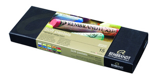 TALENS ΠΑΣΤΕΛ REMBRANDT 15 SOFT PASTELS GENERAL SELECTION