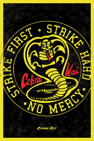 ΔΙΑΚΟΣΜΗΤΙΚΗ ΑΦΙΣΑ COBRA KAI EMBLEM 61x91,5cm PP34737 (85)