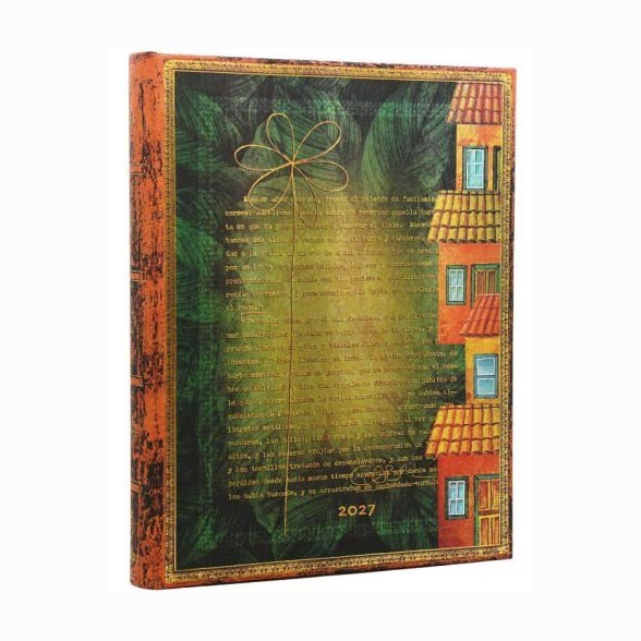 2027 ΗΜΕΡΟΛΟΓΙΟ ΗΜΕΡΗΣΙΟ PAPERBLANKS ULTRA 18x23cm GARCIA MARQUEZ (ΣΚΛΗΡΟ ΕΞΩΦΥΛΛΟ) DE19603