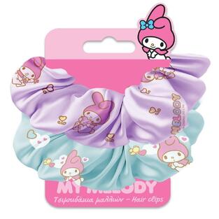 MY MELODY SCRUNCHIES ΛΑΣΤΙΧΑΚΙΑ ΜΑΛΛΙΩΝ ΣΕΤ 2τεμ 490161