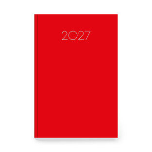 2027 ΗΜΕΡΟΛΟΓΙΟ ΗΜΕΡΗΣΙΟ SIMPLE 17x25cm ΚΟΚΚΙΝΟ 355765 (ΤΡΙΠΕΡΙΝΑΣ)