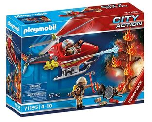 PLAYMOBIL CITY ACTION ΕΛΙΚΟΠΤΕΡΟ ΠΥΡΟΣΒΕΣΤΙΚΗΣ 71195