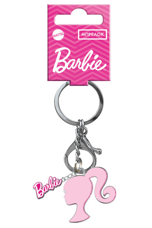ΜΠΡΕΛΟΚ ΜΕΤΑΛΛΙΚΟ BARBIE ΜΕ ΑΛΟΓΟΟΥΡΑ