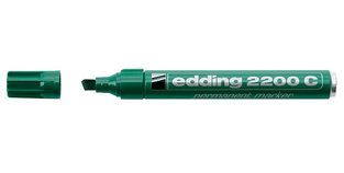 EDDING 2200C ΜΑΡΚΑΔΟΡΟΣ ΑΝΕΞΙΤΗΛΟΣ ΕΠΑΝΑΓΕΜΙΖΟΜΕΝΟΣ ΠΛΑΚΕ ΜΥΤΗ ΠΡΑΣΙΝΟΣ 4