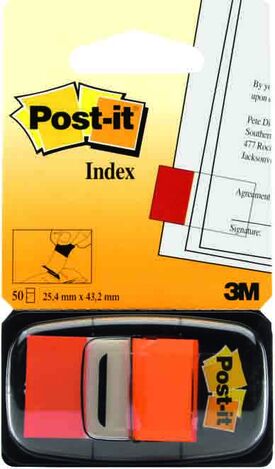 3M POST IT ΑΥΤΟΚΟΛΛΗΤΟΙ ΣΕΛΙΔΟΔΕΙΚΤΕΣ 680 4 ΠΟΡΤΟΚΑΛΙ