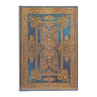 PAPERBLANKS ΣΗΜΕΙΩΜΑΤΑΡΙΟ BLUE LUXE MIDI 13x18cm LINED 144 ΣΕΛΙΔΕΣ (ΡΙΓΕ) PB95910