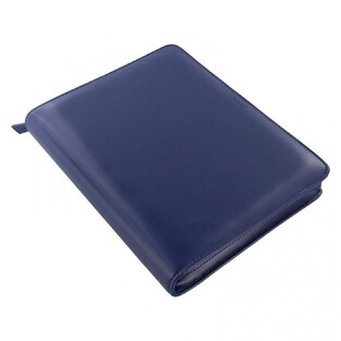 FILOFAX A5 METROPOL ZIP NAVY ORGANISER 026981