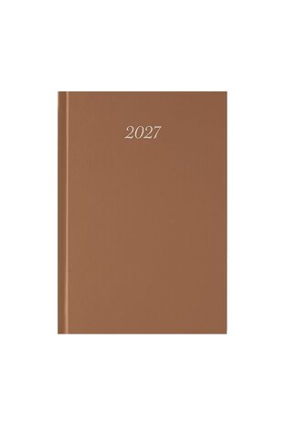 2027 ΗΜΕΡΟΛΟΓΙΟ ΗΜΕΡΗΣΙΟ 17x24cm CLASSIC ΚΑΦΕ 72164 (ΛΙΝΑΡΔΑΤΟΣ)