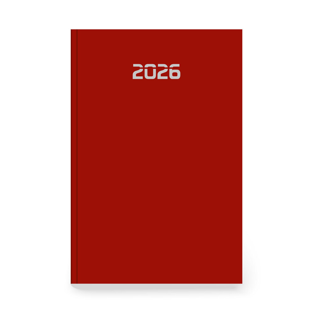 2026 ΗΜΕΡΟΛΟΓΙΟ ΗΜΕΡΗΣΙΟ ELIT 17x25cm ΜΠΟΡΝΤΩ ΜΕ ΕΥΡΕΤΗΡΙΟ ΜΗΝΩΝ 890344 (ΤΡΙΠΕΡΙΝΑ)