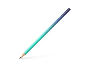 FABER CASTELL ΜΟΛΥΒΙ ΤΡΙΓΩΝΙΚΟ B FLOW EDITION BUZZING BLUE ΒΕΡΑΜΑΝ 118403