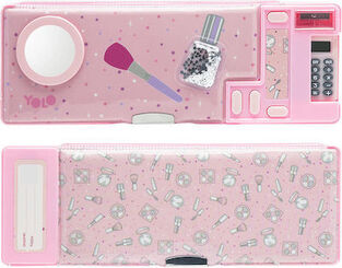 YOLO RETRO ΚΑΣΕΤΙΝΑ ΟΡΘΟΓΩΝΙΑ ΜΑΓΝΗΤΙΚΗ 2 ΘΕΣΕΩΝ ΜΕ ΞΥΣΤΡΑ ΚΑΙ ΚΟΜΠΙΟΥΤΕΡΑΚΙ ΚΑΛΛΥΝΤΙΚΑ ΡΟΖ 11306