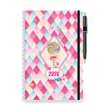 2026 ΗΜΕΡΟΛΟΓΙΟ ΗΜΕΡΗΣΙΟ KAPO 12x17cm ΚΑΡΟ ΓΛΕΙΦΙΤΖΟΥΡΙ ΜΕ ΛΑΣΤΙΧΟ / ΣΤΥΛΟ KAI ΕΥΡΕΤΗΡΙΟ ΜΗΝΩΝ 890122 (ΤΡΙΠΕΡΙΝΑ)