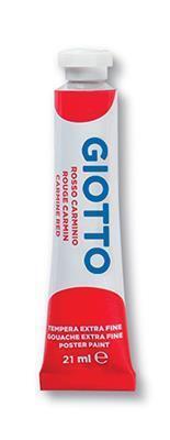 GIOTTO ΤΕΜΠΕΡΑ 21ml ΚΟΚΚΙΝΗ CARMINE RED No9