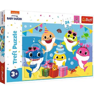 TREFL ΠΑΖΛ 24τεμ MAXI HAPPY BABY SARK 14337