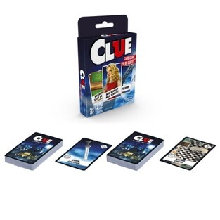 HASBRO GAMING CLASSIC CARD GAME CLUEDO E7589