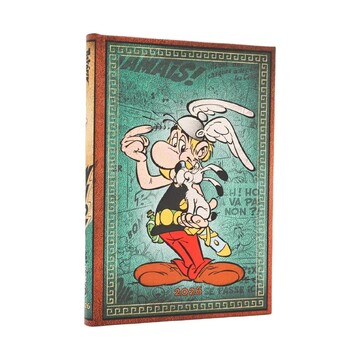 2026 ΗΜΕΡΟΛΟΓΙΟ ΕΒΔΟΜΑΔΙΑΙΟ PAPERBLANKS MIDI 13x18cm ASTERIX THE GAUL (ΣΚΛΗΡΟ ΕΞΩΦΥΛΛΟ) DE07662