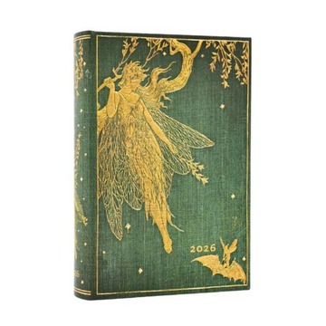 2026 ΗΜΕΡΟΛΟΓΙΟ ΗΜΕΡΗΣΙΟ PAPERBLANKS MINI 9,5x14cm OLIVE FAIRY (ΣΚΛΗΡΟ ΕΞΩΦΥΛΛΟ) DE07242