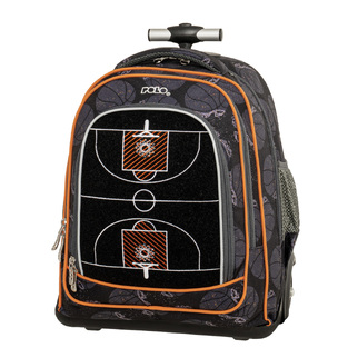 POLO ΣΧΟΛΙΚΗ ΤΣΑΝΤΑ ΣΑΚΙΔΙΟ TROLLEY ΤΡΟΛΕΙ ΔΗΜΟΤΙΚΟΥ ORBIT BASKETBALL VELCRO 965056 8423