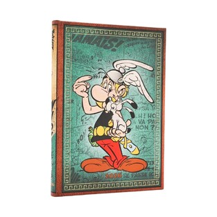 2026 ΗΜΕΡΟΛΟΓΙΟ ΕΒΔΟΜΑΔΙΑΙΟ PAPERBLANKS MIDI 13x18cm ASTERIX THE GAUL (ΣΚΛΗΡΟ ΕΞΩΦΥΛΛΟ) DE07662
