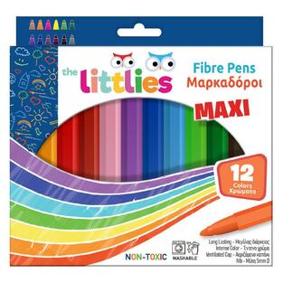 THE LITTLIES ΜΑΡΚΑΔΟΡΟΙ MAXI WASHABLE 12 ΧΡΩΜΑΤΑ 646034