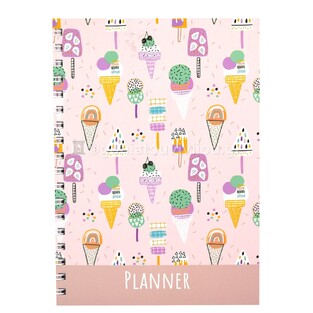 ΣΗΜΕΙΩΜΑΤΑΡΙΟ ΣΠΙΡΑΛ PLANNER 17x24cm 100φ ΠΑΓΩΤΑ 582346