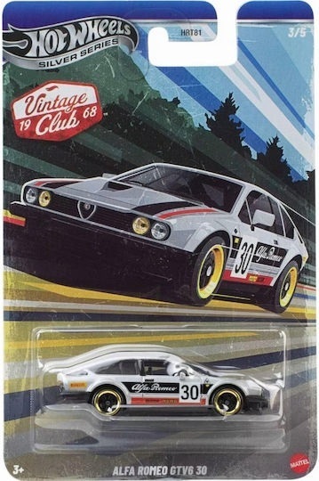 MATTEL ΑΥΤΟΚΙΝΗΤΑΚΙ HOT WHEELS SILVER SERIES VINTAGE CLUB 1968 ALFA ROMEO GTV6 30 HRT81 JKY30 861 01485