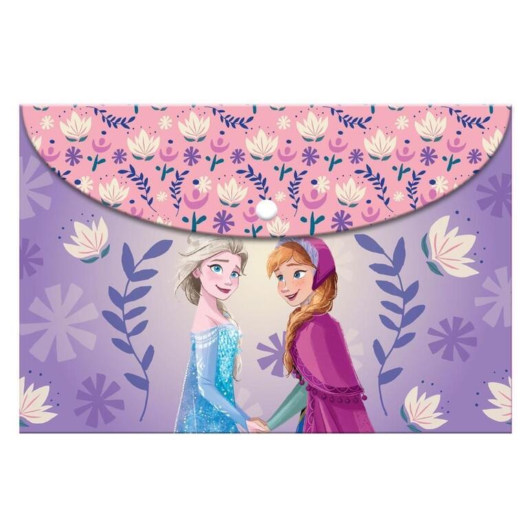 ΦΑΚΕΛΟΣ ΜΕ ΚΟΥΜΠΙ ΠΛΑΣΤΙΚΟΣ A4 (21x29,7cm) FROZEN 2 564913