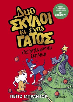 ΧΡΙΣΤΟΥΓΕΝΝΙΑΤΙΚΗ ΕΚΠΛΗΞΗ ΒΙΒΛΙΟ 4 (ΜΠΡΑΝΤΟΚ) (ΣΕΙΡΑ ΔΥΟ ΣΚΥΛΟΙ ΚΙ ΕΝΑΣ ΓΑΤΟΣ) (ΕΤΒ 2025)