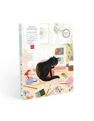 LA PETITE EPICERIE ΣΕΤ ΖΩΓΡΑΦΙΚΗΣ PAINTING BY NUMBERS PETIT PINCEAU LA PAUSE DU CHAT 350064
