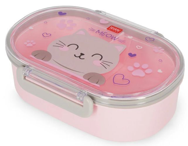 LEGAMI ΤΑΠΕΡ ΔΟΧΕΙΟ ΦΑΓΗΤΟΥ ΜΕ ΧΩΡΙΣΜΑ SNACK AND GO MEOW 500ml KSNB0001