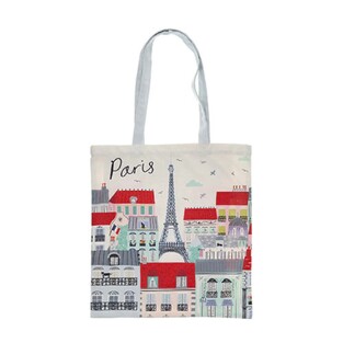 KIUB ΥΦΑΣΜΑΤΙΝΗ ΤΣΑΝΤΑ ΜΕ ΧΕΡΟΥΛΙΑ 37x41cm PARIS 54STT32F05
