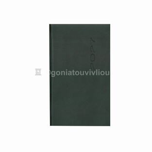 2027 ΗΜΕΡΟΛΟΓΙΟ ΗΜΕΡΗΣΙΟ ΥΠΟΚΙΤΡΙΝΟ 9x15cm FUNKY FLEXY ΠΡΑΣΙΝΟ ΣΚΟΥΡΟ ΜΕ ΛΑΣΤΙΧΟ 44 (ΠΛΑΝΟΓΡΑΜΜΑ)