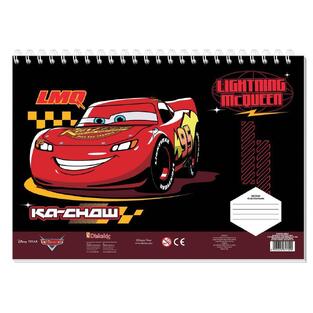 ΜΠΛΟΚ ΖΩΓΡΑΦΙΚΗΣ 23x33cm 40φ ΜΕ ΣΤΕΝΣΙΛ ΚΑΙ ΑΥΤΟΚΟΛΛΗΤΑ CARS KA CHOW 565862