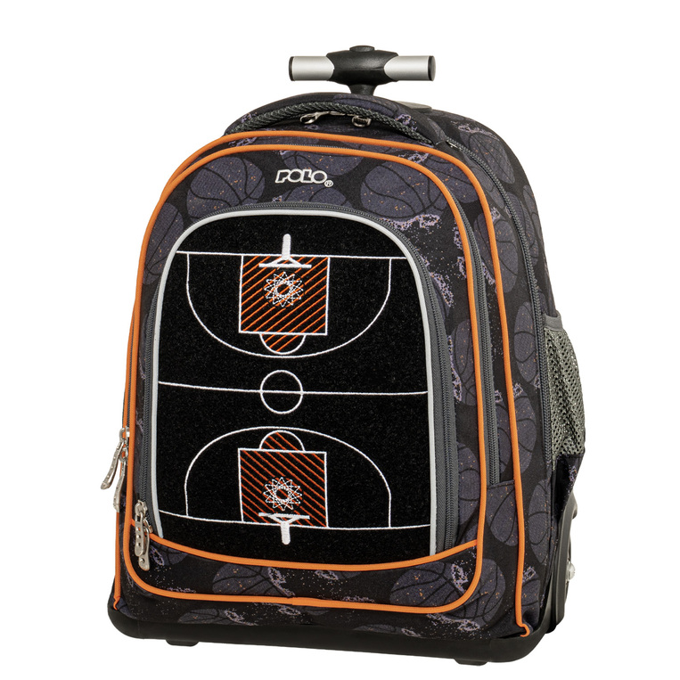 POLO ΣΧΟΛΙΚΗ ΤΣΑΝΤΑ ΣΑΚΙΔΙΟ TROLLEY ΤΡΟΛΕΙ ΔΗΜΟΤΙΚΟΥ ORBIT BASKETBALL VELCRO 965056 8423