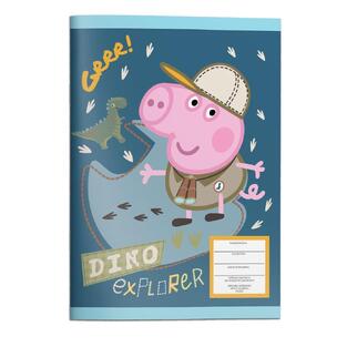 ΤΕΤΡΑΔΙΟ ΚΑΡΦΙΤΣΑ 17x25cm 40φ PEPPA PIG DINO EXPLORER 482750