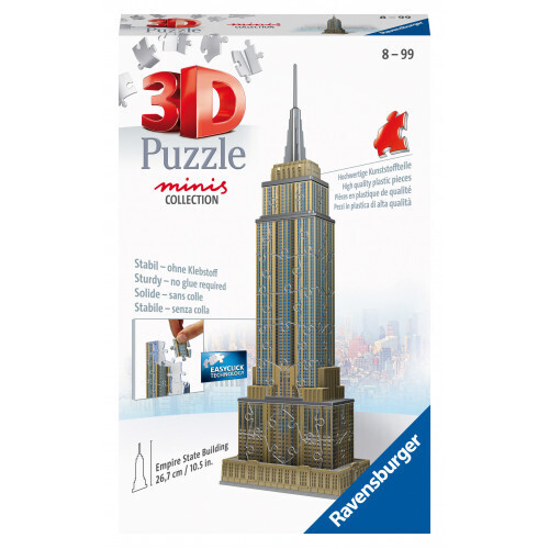 RAVENSBURGER 3D MINIS ΠΑΖΛ 54τεμ EMPIRE STATE BUILDING 11271
