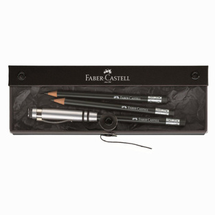FABER CASTELL GIFT SET PERFECT PENCIL BLACK 118351