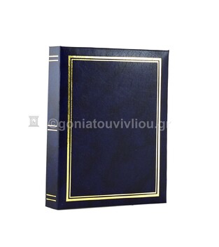 ΑΛΜΠΟΥΜ ΦΩΤΟΓΡΑΦΙΩΝ 18x23cm ΜΕ 40 ΘΗΚΕΣ 15x21cm ΜΠΛΕ ACG6840