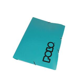 POLO ΝΤΟΣΙΕ ΦΑΚΕΛΟΣ ΜΕ ΛΑΣΤΙΧΟ 25x35cm PP ΠΛΑΣΤΙΚΟΣ 919052 ΠΡΑΣΙΝΟΣ