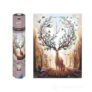 RAVENSBURGER ΠΑΙΧΝΙΔΙ ΚΑΤΑΣΚΕΥΗΣ CREART CANVAS ΕΛΑΦΙ 23910